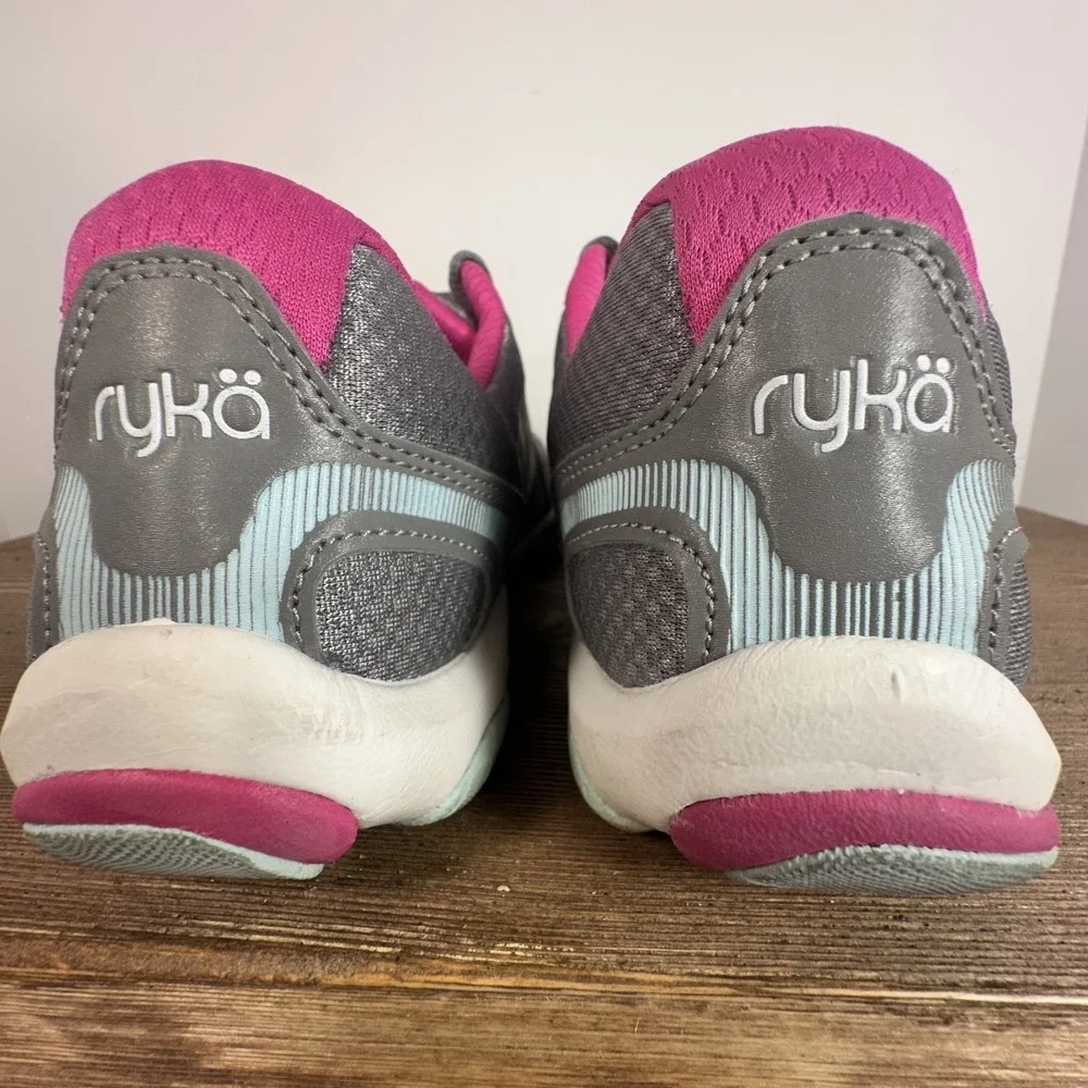 Ryka Influence Sneaker Womens 7.5 Lightweight Memory Foam Athletic Sporty Casual